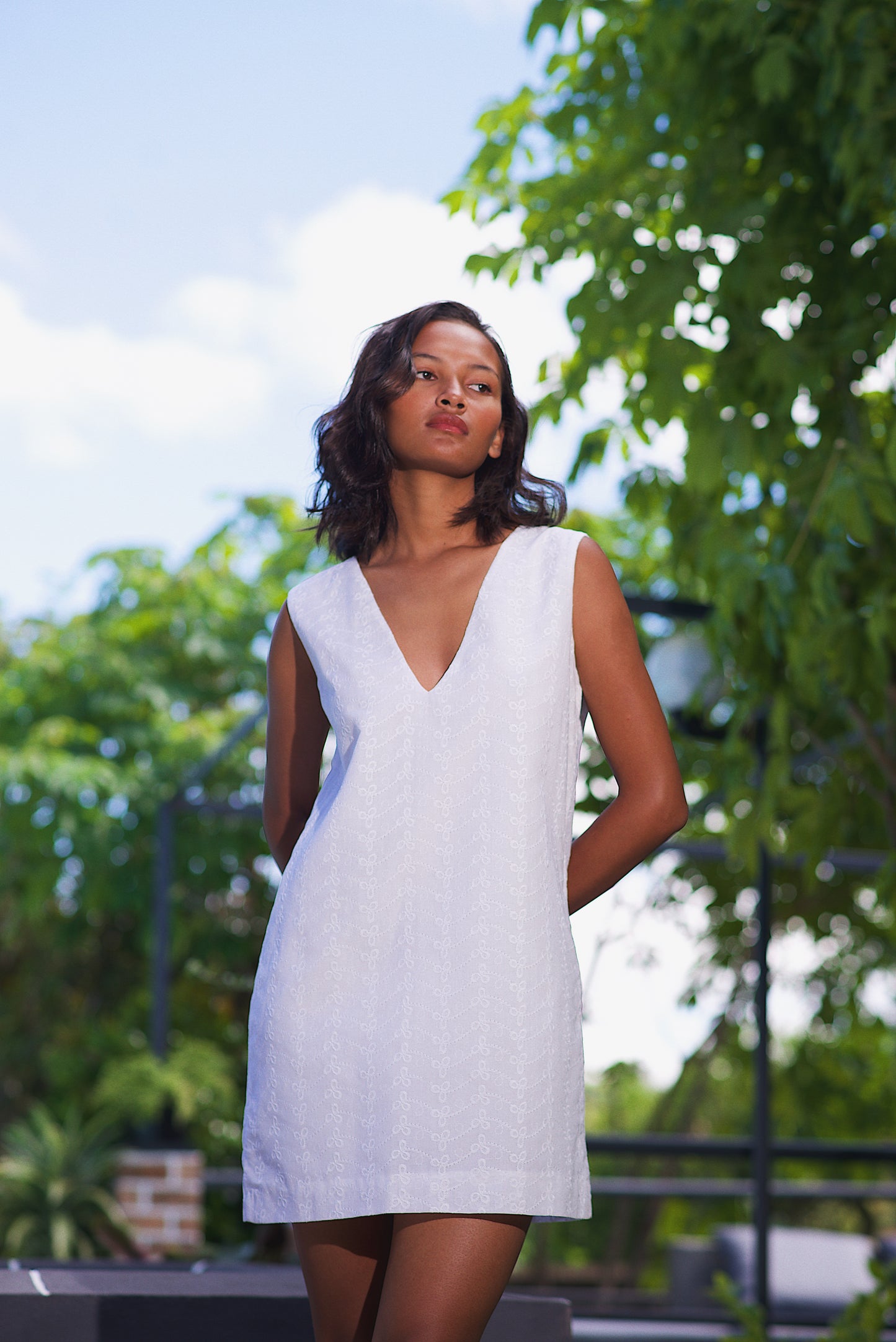 Robe Gabrielle broderie anglaise