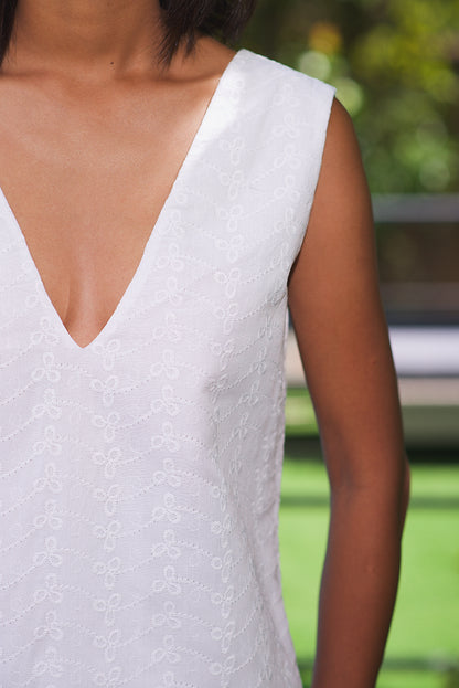 Robe Gabrielle broderie anglaise