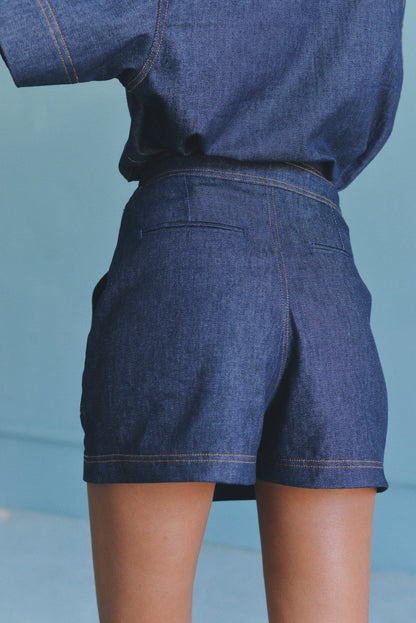 Jupe-short Leo jean