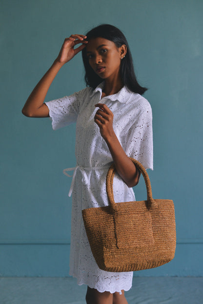 Sac Marie marron clair