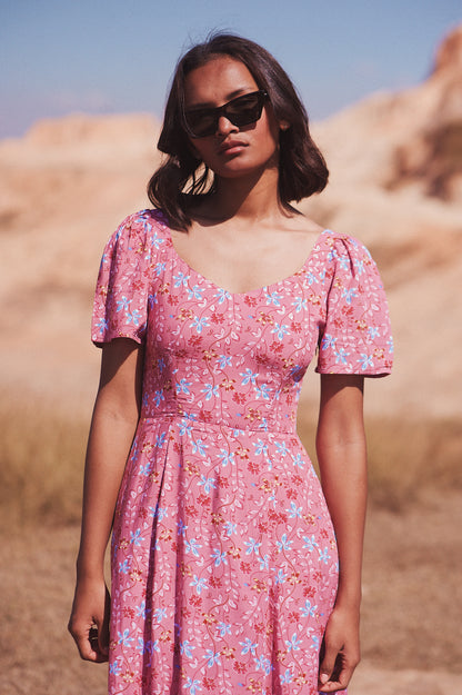 Robe Elodie rose
